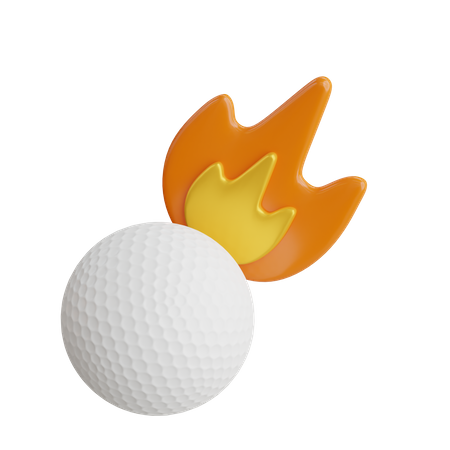 Balle de golf  3D Icon