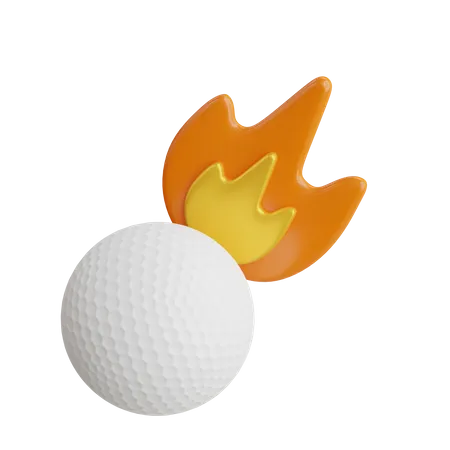 Balle de golf  3D Icon