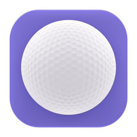 Application balle de golf  3D Icon