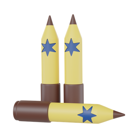 Balle de pistolet  3D Icon