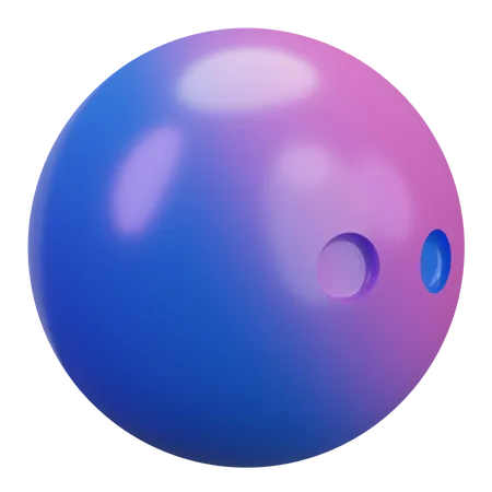 Balle de squash  3D Icon