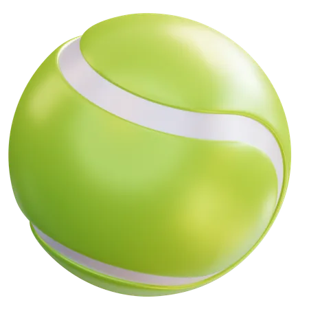 Balle de tennis  3D Icon