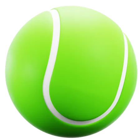 Balle de tennis  3D Icon