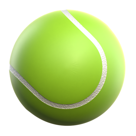 Balle de tennis  3D Icon