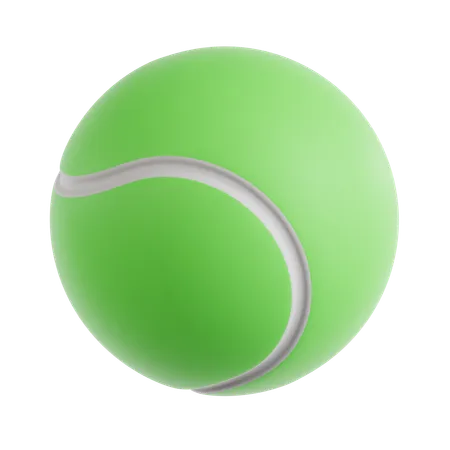 Balle de tennis  3D Icon