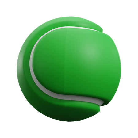 Balle de tennis  3D Icon