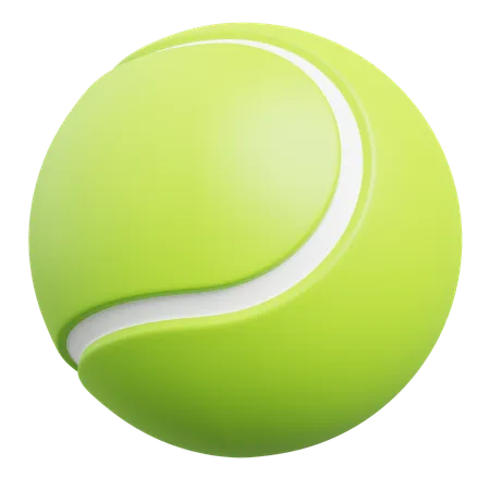 Balle de tennis  3D Icon