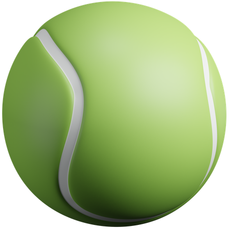 Balle de tennis  3D Icon