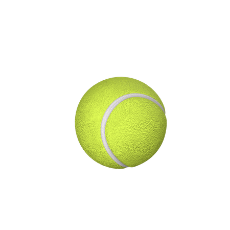 Balle de tennis  3D Icon