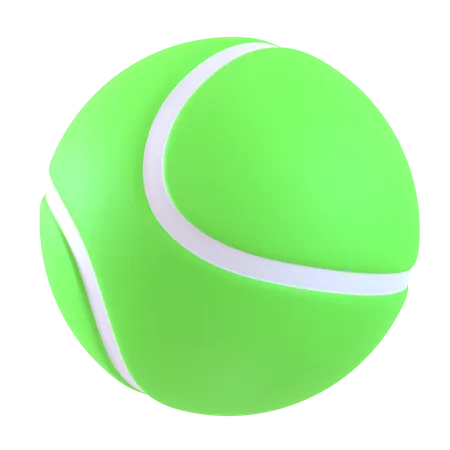 Balle de tennis  3D Icon