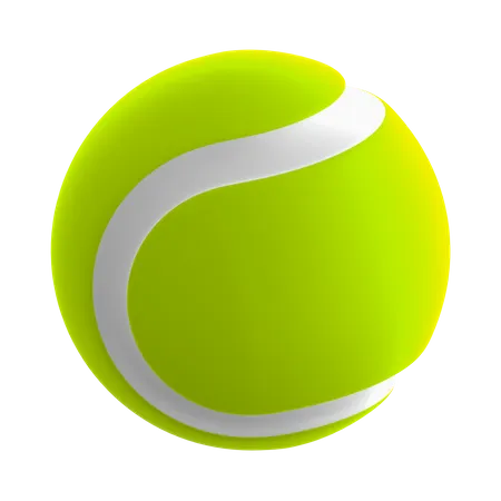 Balle de tennis  3D Icon