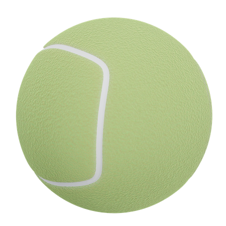 Balle de tennis  3D Icon