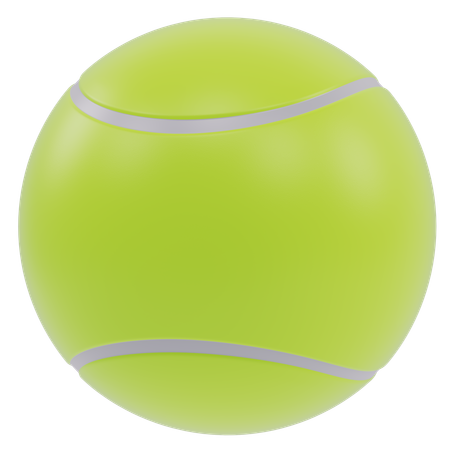 Balle de tennis  3D Icon