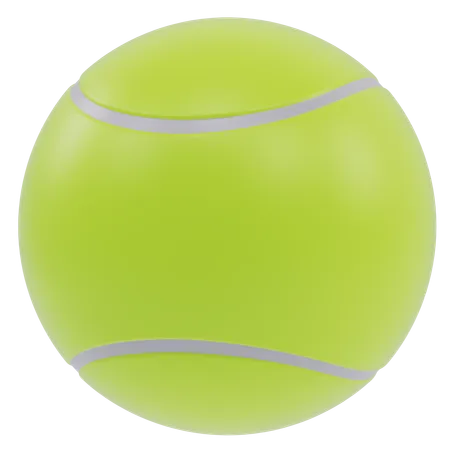 Balle de tennis  3D Icon