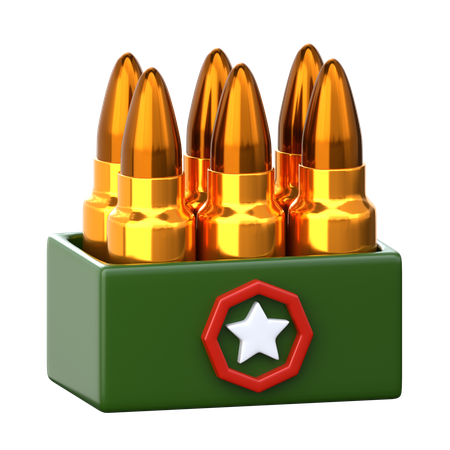 Munitions à balles  3D Icon