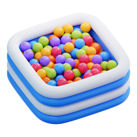 Bällebad  3D Icon
