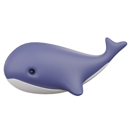 Ballena  3D Icon