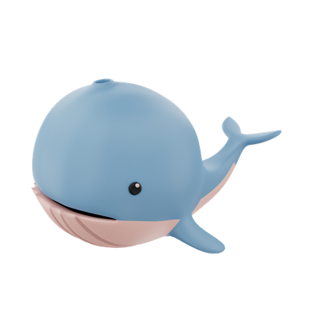 Ballena  3D Icon