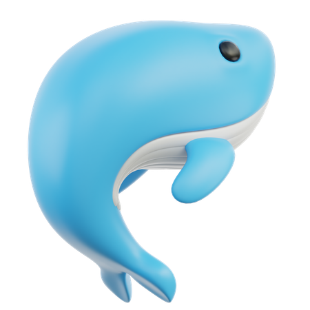 Ballena  3D Icon