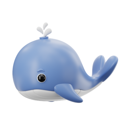 Ballena  3D Icon