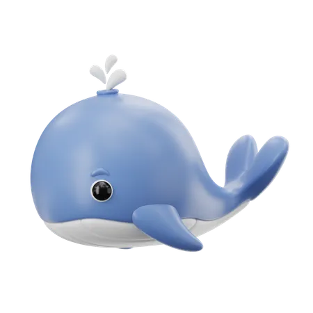 Ballena  3D Icon