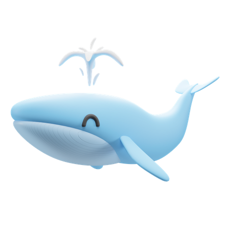 Ballena  3D Illustration