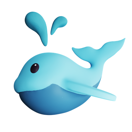 Ballena  3D Icon