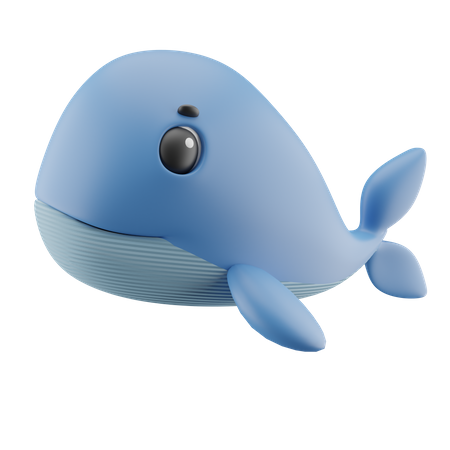 Ballena  3D Icon