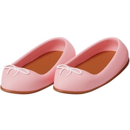 Ballerines  3D Icon