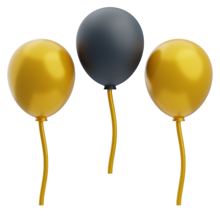 Ballon  3D Icon