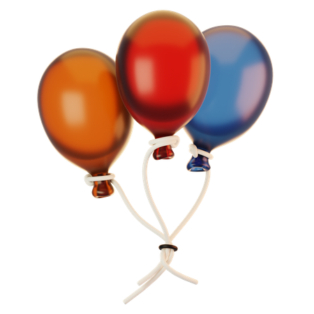 Ballon  3D Icon