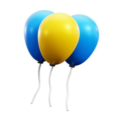 Ballon  3D Icon