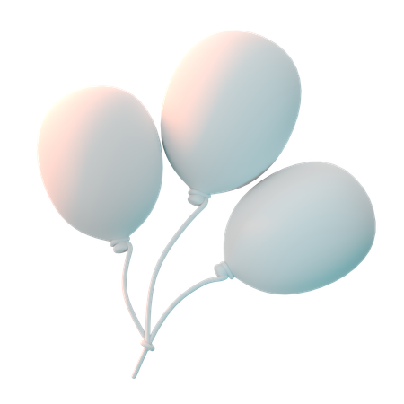 Ballon  3D Icon