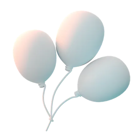 Ballon  3D Icon