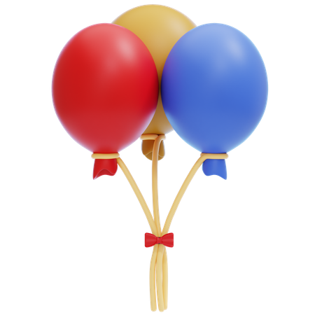 Ballon  3D Icon