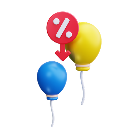 Ballon  3D Icon