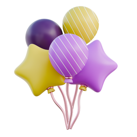 Ballon  3D Icon