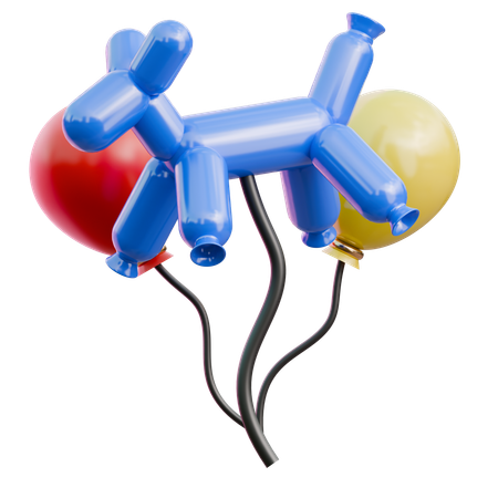 Ballon  3D Illustration