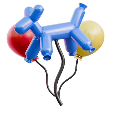 Ballon  3D Illustration
