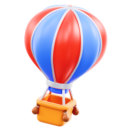 Montgolfière  3D Icon