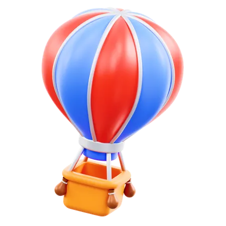 Montgolfière  3D Icon