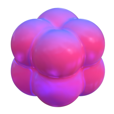 Ballon Abstract Shape  3D Icon