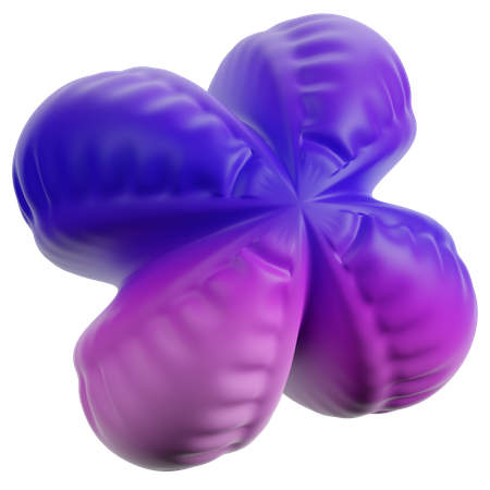 Ballon abstrakte Form  3D Icon