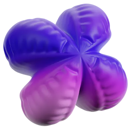 Ballon abstrakte Form  3D Icon