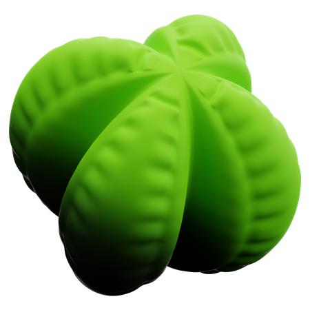 Ballon abstrakte Form  3D Icon