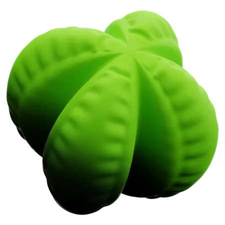 Ballon abstrakte Form  3D Icon