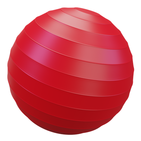 Ballon d'aérobic  3D Icon