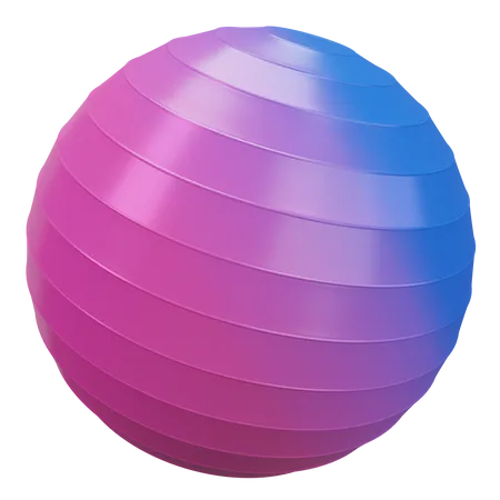 Ballon d'aérobic  3D Icon