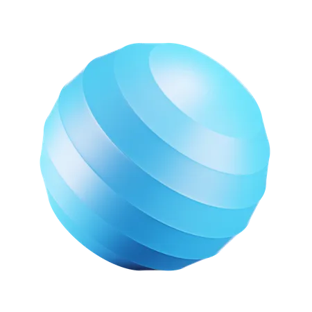 Ballon d'aérobic  3D Icon