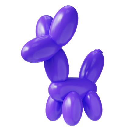 Ballon animalier  3D Icon